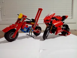 Classic Technic Motor Bikes
