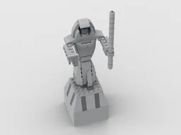 Jedi Temple Statue