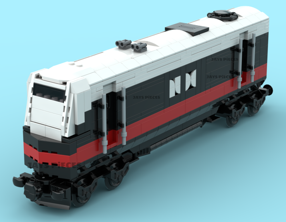 LEGO New Haven GE P32 Genesis Diesel Locomotive