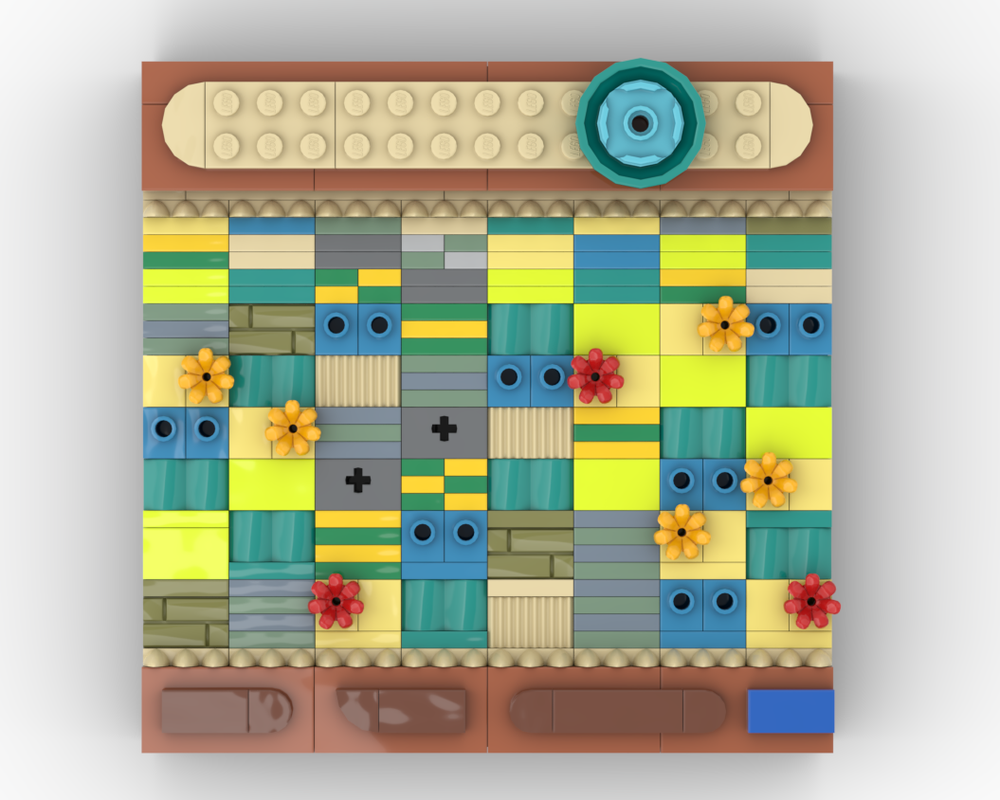 Lego Patchwork Cover Art