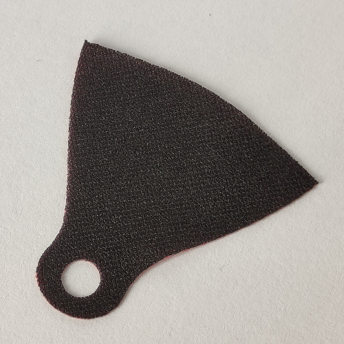 Lego Neckwear Cape, Extended with One Hole and Red Back [Spongy Stretchable Fabric] / Black