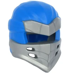 Wrap with Armor Mask Flat Silver Pattern