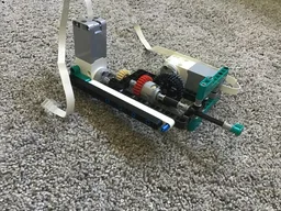 Speed changing through differential