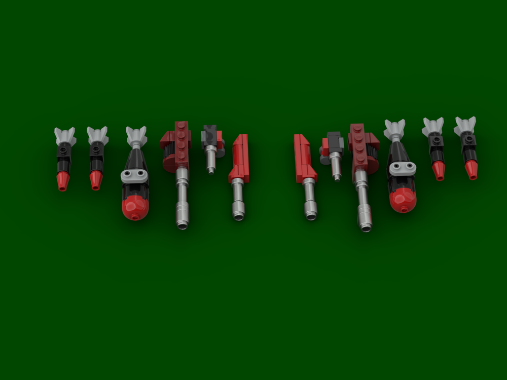 Lego Ork aircraft weapon pack
