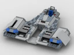 MOC - Galactic Racer - Blue Ice!