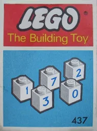 50 numbered bricks (The Building Toy)