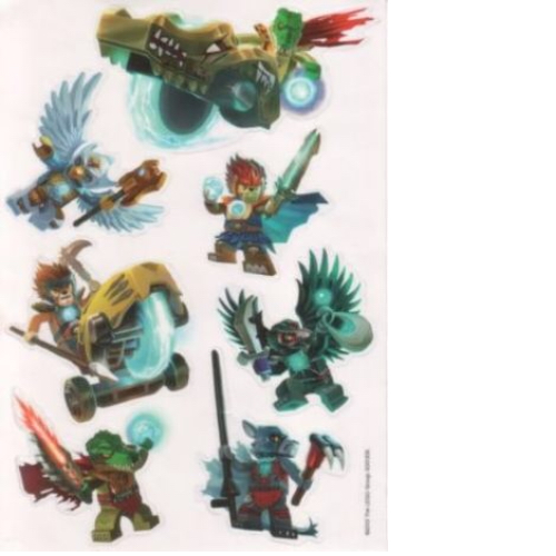 Lego Sticker Sheet for Set 6043191-1 / [No Color/Any Color]