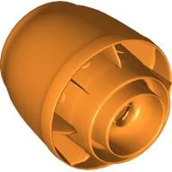 Duplo Cement Mixer Bucket with Rotation Joint / Orange