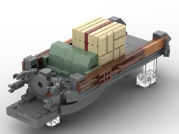 Farm transporter - minifig scale