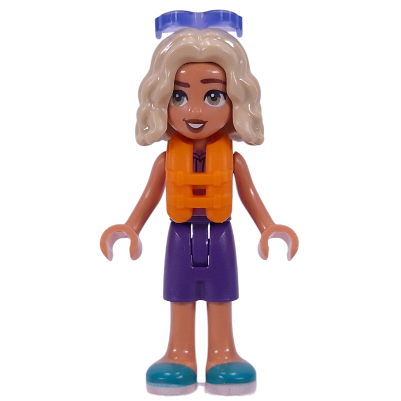 Lego Nova - Lavender Top, Dark Purple Shorts, Life Vest, Sunglasses