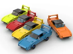Founder's Rock Superbird - Set of Five Colors - 8 Stud