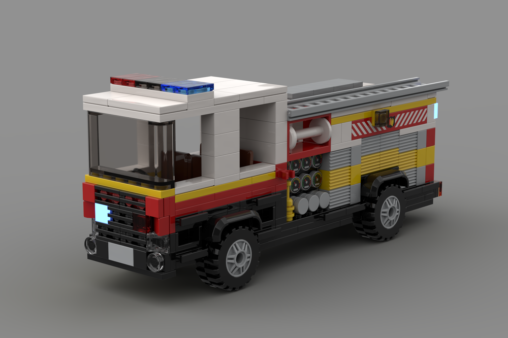 Lego Queensland fire truck