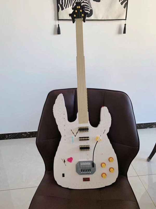 Lego electric guitar