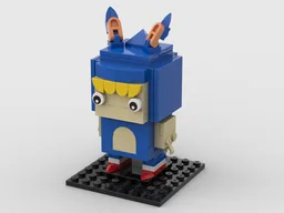Sad Sonic Kid Brickheadz (The Hedgehog)