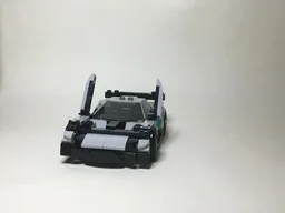 Ford GT 2017 with scissor doors with mercedes racing set (76909)