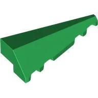 Brick Wedged, Sloped 2 x 5 Right / Green