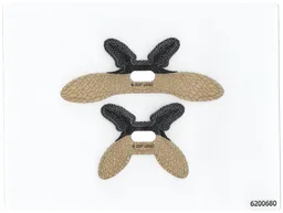Plastic Wings with Parademon Webbed Pattern, Sheet of 2, Extended and Collapsed Wings