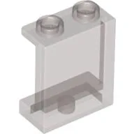 Panel 1 x 2 x 2 [Side Supports / Hollow Studs] / Trans-Brown