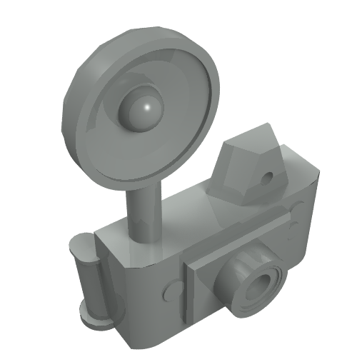 Lego Fabuland, Equipment Camera / Light Gray