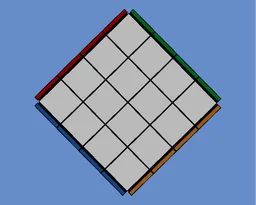 Non-Functional 4x4 Rubik's Cube