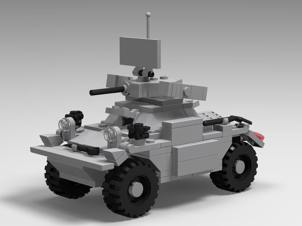 Lego Daimler Mk.2/6 Scout Car Anti-Tank