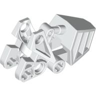 Lego Large Figure Foot, with Ball Joint Socket with Flat Top 3 x 6 x 2 1/3 / White