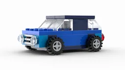 10696 Blue car