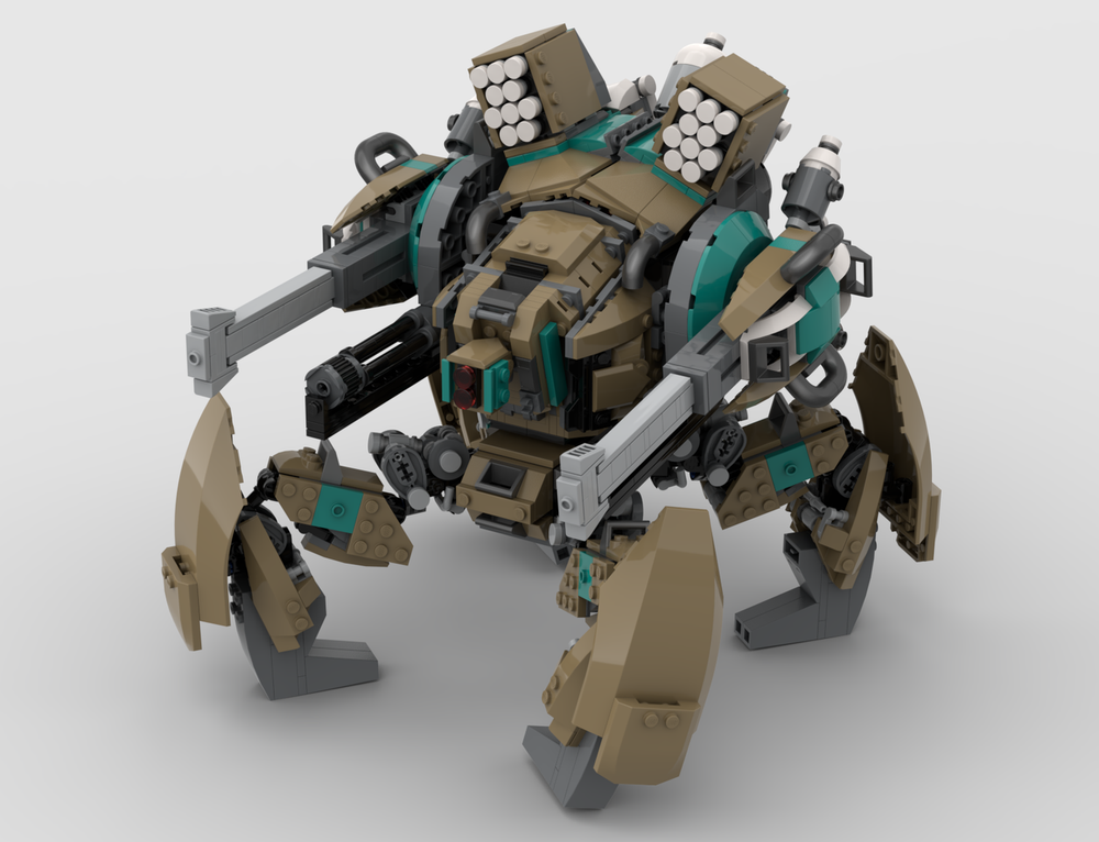 Lego Heavy tetrapod sniper mec