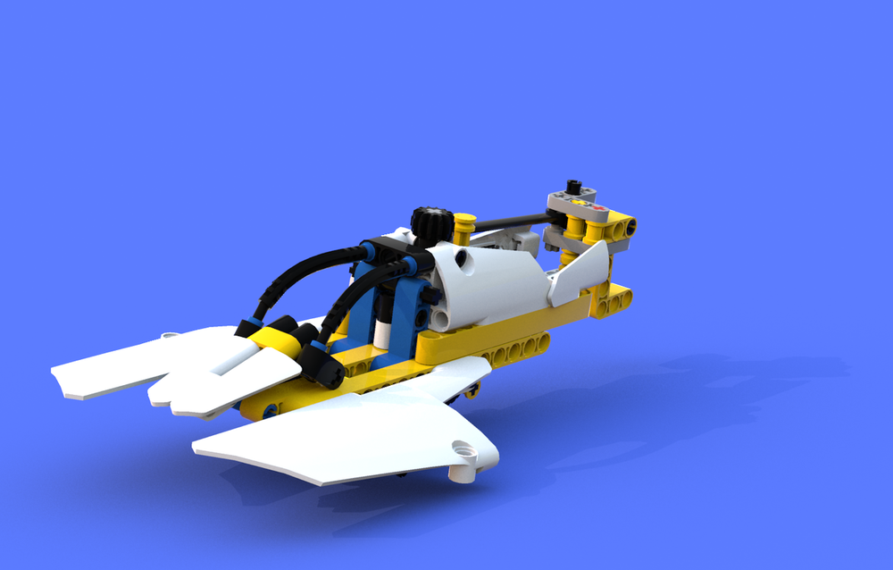 Lego 42044 C model hydroplane