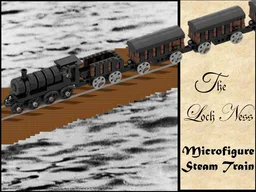 Microfigure Steam Train