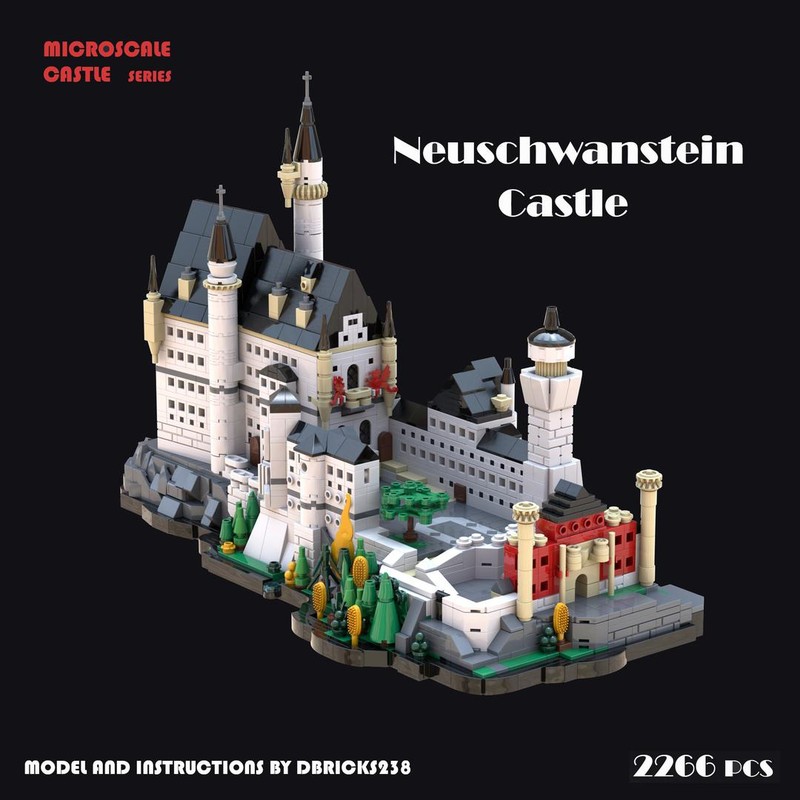 Lego Neuschwanstein Micro castle