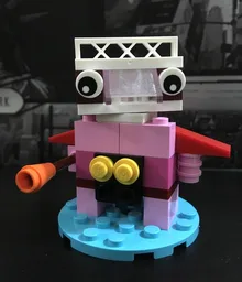 Pink robot