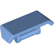 Spoiler 2 x 4 with Handle [Plain] / Medium Blue