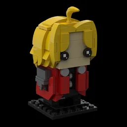 Fullmetal Alchemist: Edward "Ed" Elric Brickheadz