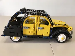 Citroen 2CV Yellow