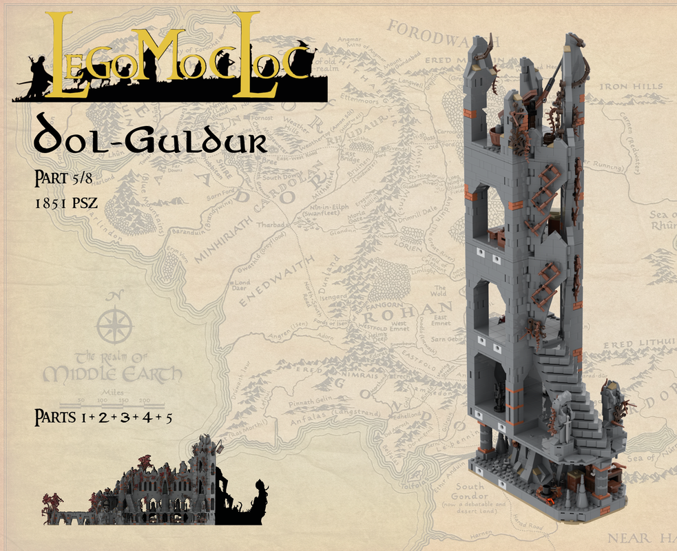 Lego UCS Dol-Guldur - part 5/8