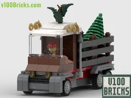 Christmas Tree Delivery Truck