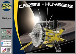 Cassini Huygens spacecraft scale 1:12