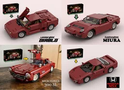 Vehicle 4 in 1 Classic Pack