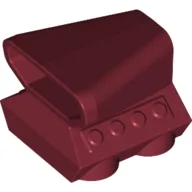 Engine / Air Scoop 2 x 2 / Dark Red