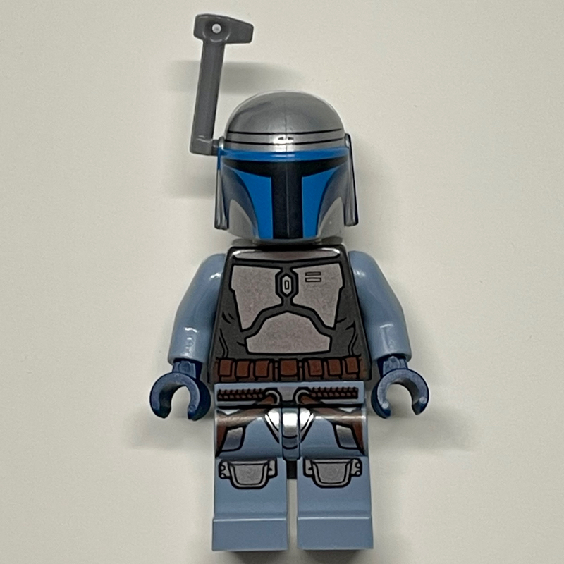 Lego Jango Fett, Pearl Dark Gray Torso