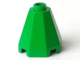 Cone 2 x 2 x 1 2/3 Octagonal, Open Stud