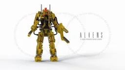 Micro Aliens Series PART V: Mini size P-5000 powered work loader