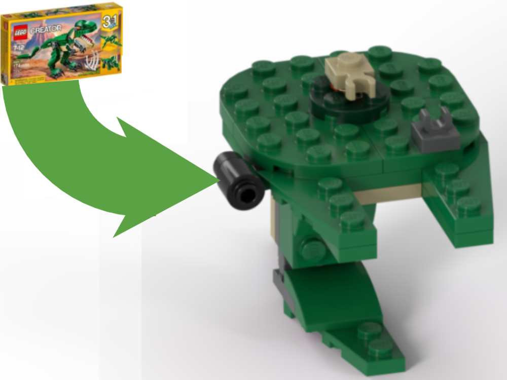 Lego 31058- millennium T-REX