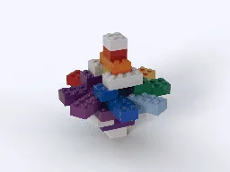 Dreidel #2 - Rainbow Star