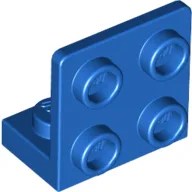 Bracket 1 x 2 - 2 x 2 Inverted / Blue