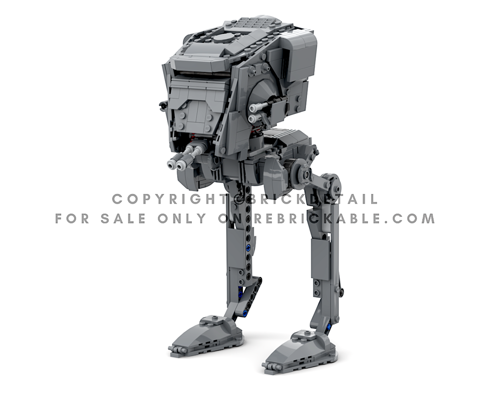 Lego First Order AT-ST Walker (All Terrain Scout Transport)