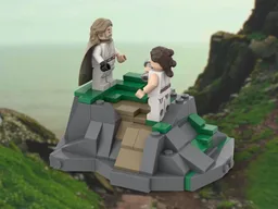 Ahch-To Rey meets Luke