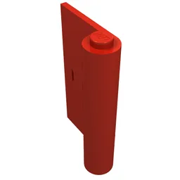 Door 1 x 3 x 4 Left / Red