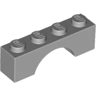 Brick Arch 1 x 4 / Light Bluish Gray
